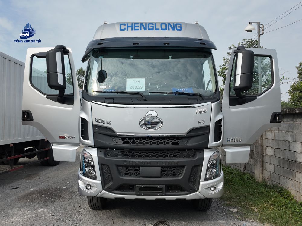 CHENGLONG 3 CHÂN H5 CẦU LẾT THÙNG MUI BẠT DÀI 9.9M - 2025
